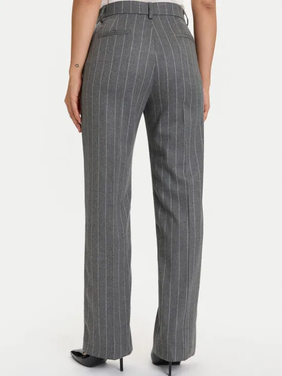 ViCOLO Spodnie materiałowe TF0232 Szary Regular Fit