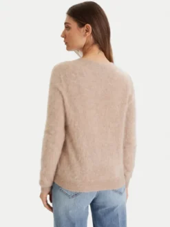 ViCOLO Sweter 22066F Beżowy Regular Fit