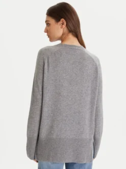 ViCOLO Sweter 22038F Szary Regular Fit