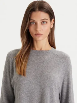 ViCOLO Sweter 22038F Szary Regular Fit