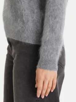 ViCOLO Sweter 22066F Szary Regular Fit