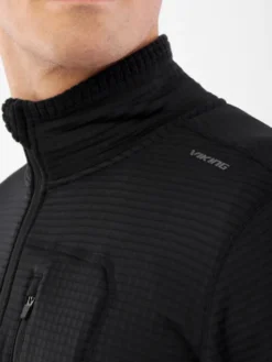 Viking Bluza Admont Full Zip Man Czarny Regular Fit