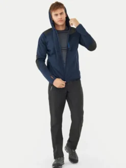 Viking Bluza Yosemite Man 720/24/1243 Granatowy Regular Fit