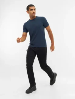 Viking Koszulka techniczna Harvi Bamboo Man Granatowy Regular Fit