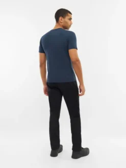 Viking Koszulka techniczna Harvi Bamboo Man Granatowy Regular Fit