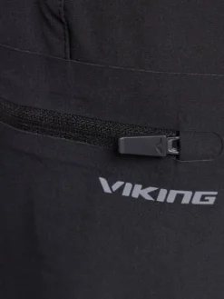 Viking Spodnie outdoor 900/23/2409 Czarny Regular Fit