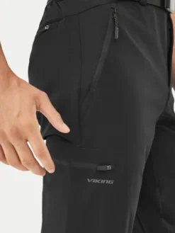 Viking Spodnie outdoor Expander Man 900/23/2309 Czarny Slim Fit
