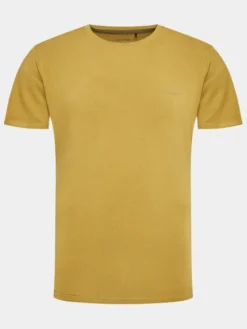 Viking T-Shirt Bamboo Harvi Man 500/25/2244 Brązowy Regular Fit