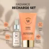 Warda Skincare Glow Boost: Vit C Cream + Serum Set Krem