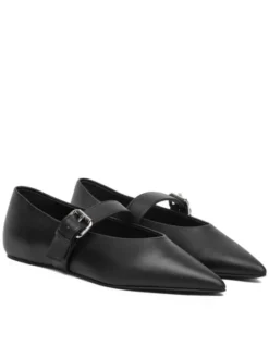 Weekend Max Mara Baleriny 2615521054650 Czarny