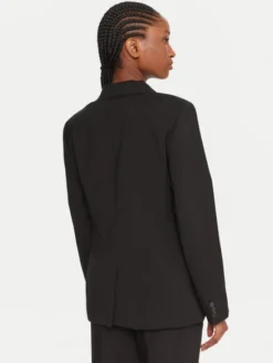 Weekend Max Mara Marynarka Ornati 2525046012 Czarny Slim Fit