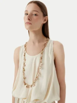 Weekend Max Mara Naszyjnik Bronte 2625756064650 Złoty