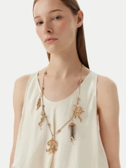 Weekend Max Mara Naszyjnik 2615751075650 Złoty