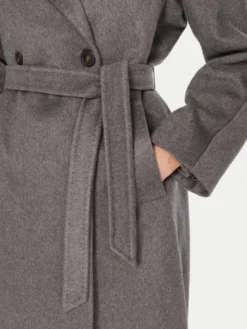 Weekend Max Mara Płaszcz przejściowy Cascia 2525016072 Szary Regular Fit