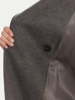 Weekend Max Mara Płaszcz przejściowy Cascia 2525016072 Szary Regular Fit