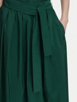 Weekend Max Mara Spódnica midi Alpaca 2625106041 Zielony ciemny Regular Fit