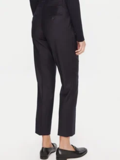 Weekend Max Mara Spodnie materiałowe Caldaia 2525136152 Granatowy Regular Fit