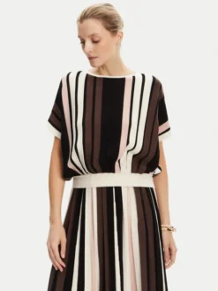 Weekend Max Mara Sweter Pegola 2525366101 Brązowy Regular Fit