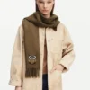 Weekend Max Mara Szalik Fascia 2615541034 Beżowy