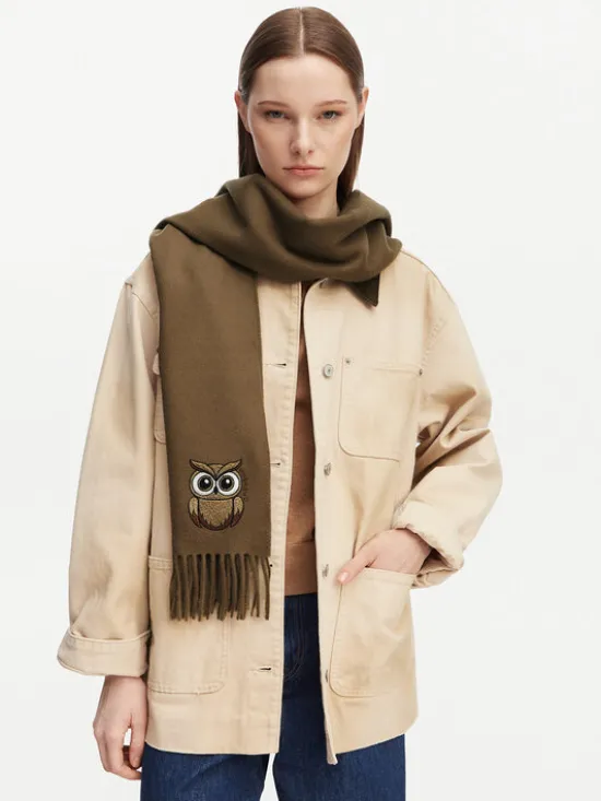 Weekend Max Mara Szalik Fascia 2615541034 Beżowy