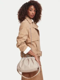 Weekend Max Mara Torebka Cubico 2625516124600 Kremowy