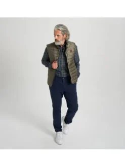 Willsoor Kamizelka 11905/2 Zielony Regular Fit