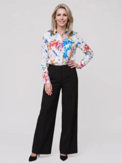 Willsoor Koszula 61541 Biały Regular Fit