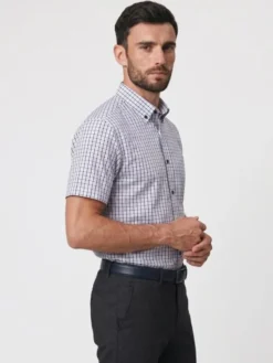 Willsoor Koszula 20954sl Biały Slim Fit