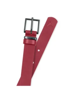 Willsoor Pasek Damski 15316 Bordowy