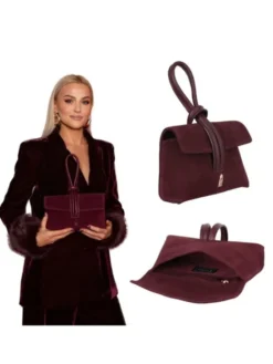 Wojewodzic Torebka PIXIE Bordowy