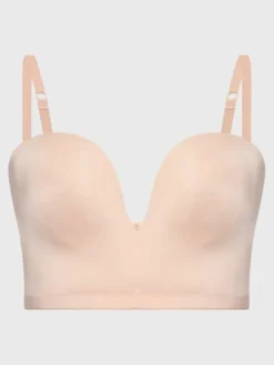 Wonderbra Biustonosz push-up WB000BHM Beżowy