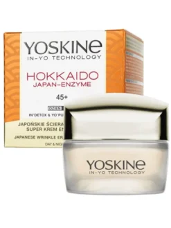 Yoskine Yoskine Hokkaido Japan-Enzyme przeciwzmarszczkowy krem do twarzy 45+ 50ml Krem do twarzy